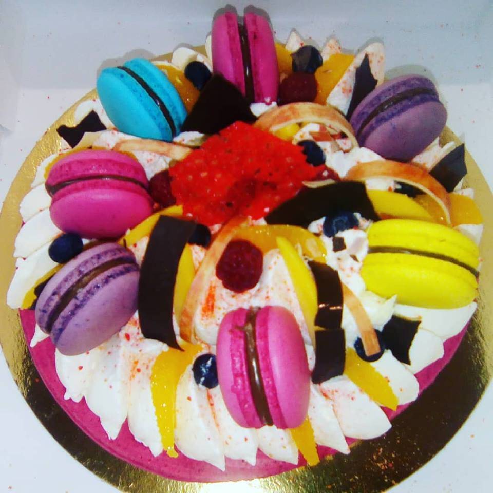 Gâteaux macarons