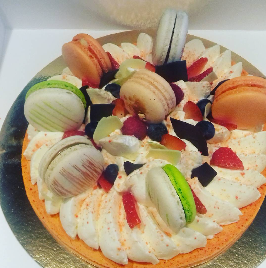 Gâteaux macarons
