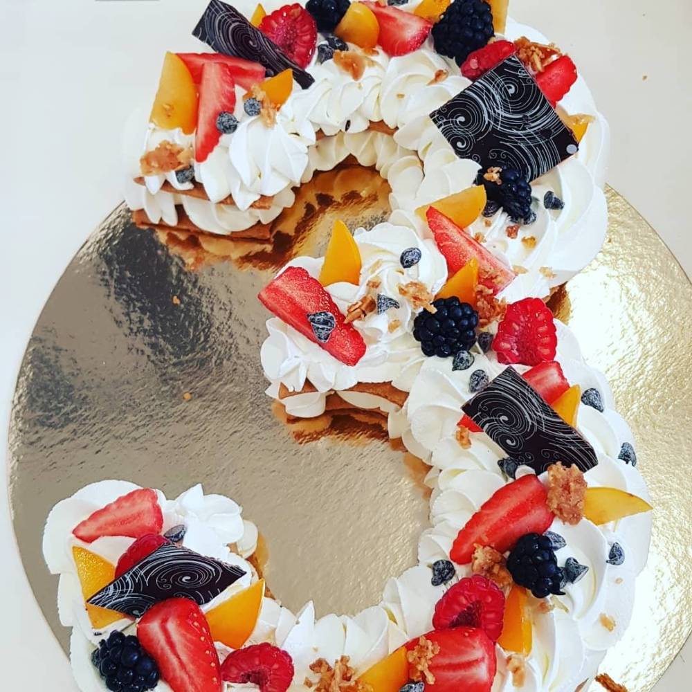 number cakes
